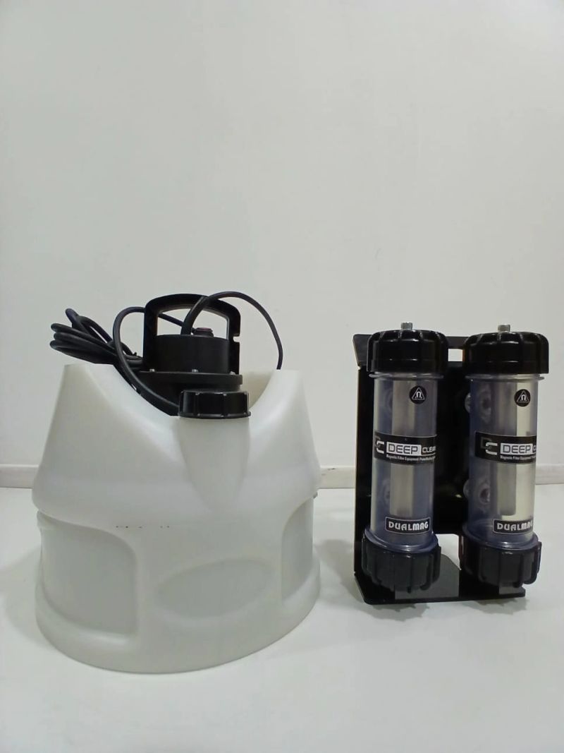 Manyetik Kit Ve 15 Lt Entegreli Petek Temizleme Makinası