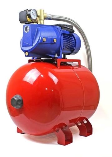 Winpo WNP 100 4 Kat 4 Daire Hidrofor, 50 Litre Yatay Tanklı Hidrofor, Ev Tipi